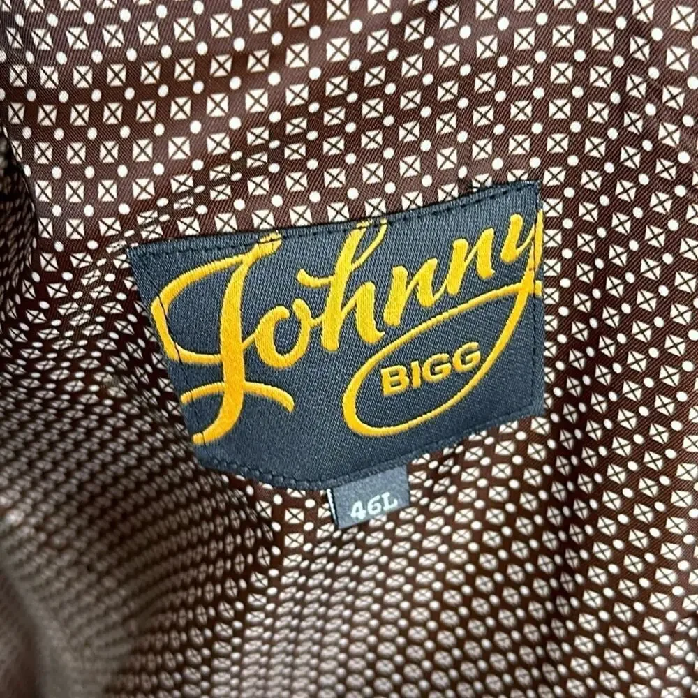 Johnny Bigg Harewood Textured Dune Suit Jacket Big & Tall Men's Size 46L NWT